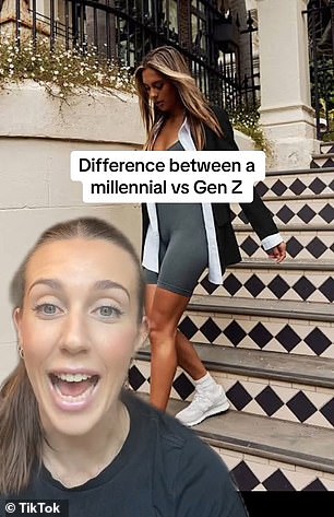 Australian fitness influencer Phoebe Parsons said it's easy to determine who Gen Z is based solely on socks