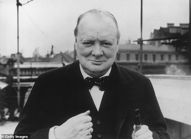 Winston Churchill, Britain's wartime leader, never said the words DeSantis attributed to him, experts say