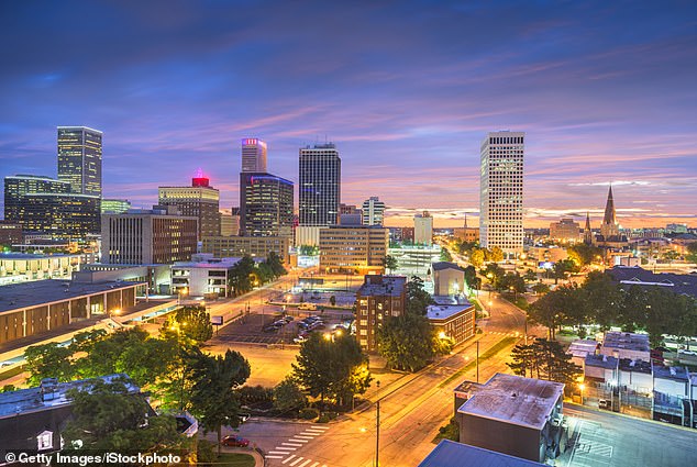 The Tulsa Remote Program offers $10,000 to remote workers who move to Oklahoma.  Pictured is Tulsa, Oklahoma