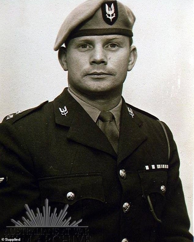 Michael von Berg (pictured) received the Military Cross and served as a combat soldier in the Vietnam War