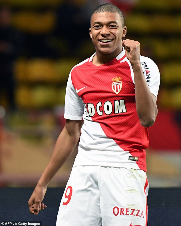 Monaco came third, helped by Kylian Mbappe's huge £166 million transfer to PSG in 2017