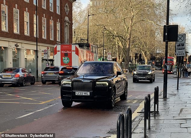 Rolls-Royce's £300,000 Cullinan is one of the widest cars currently sold in Britain, measuring 2.16 meters in circumference.  It means that this luxury SUV cannot be legally parked in most city on-street parking lots