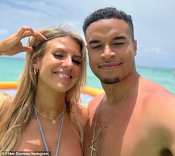 It's all over: Love Island couple Chloe Burrows and Toby Aromolaran have split - 13 months after coming runners-up on the ITV2 show