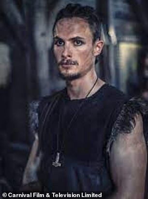 Audiences are most familiar with Arnas, 32, as Sihtric in The Last Kingdom and in the sequel The Last Kingdom: Seven Kings Must Die