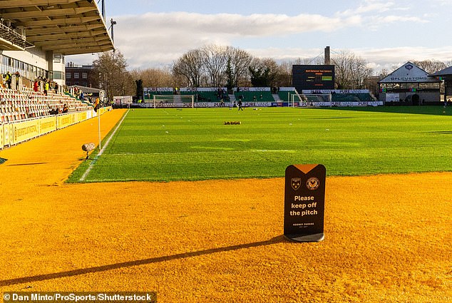 Fans can now only get tickets online after the League Two club called the abuse 'appalling'