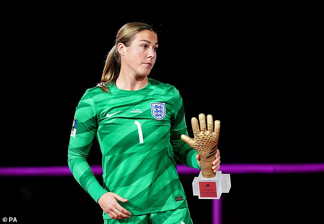 The England goalkeeper clashed with the manufacturer this summer after they initially opted not to sell a replica of her goalkeeper shirt worn at the 2023 Women's World Cup.