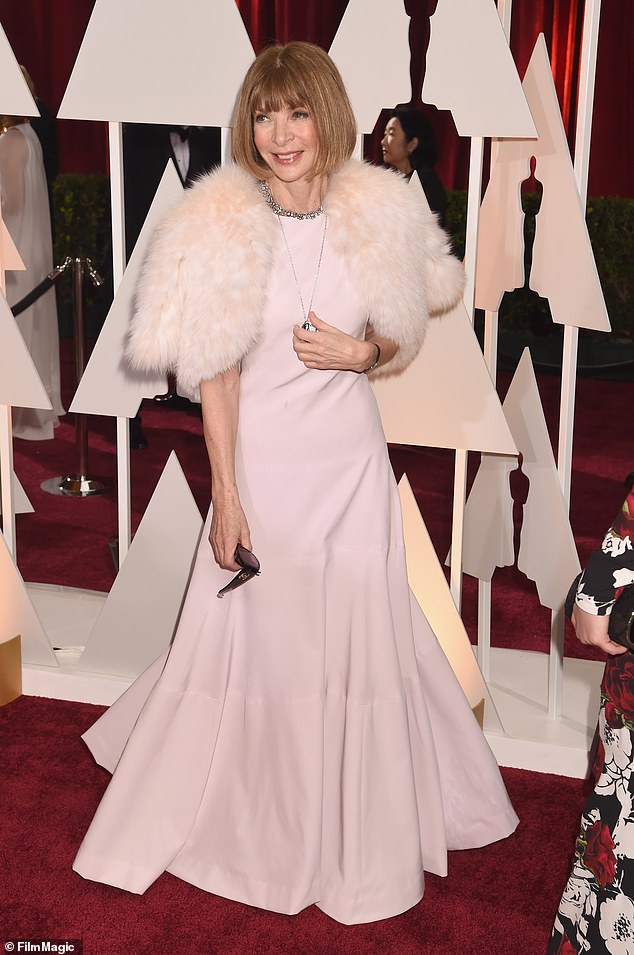 American Vogue Editor-in-Chief Anna Wintour attends the 87th Annual Academy Awards at Hollywood & Highland Center on February 22, 2015