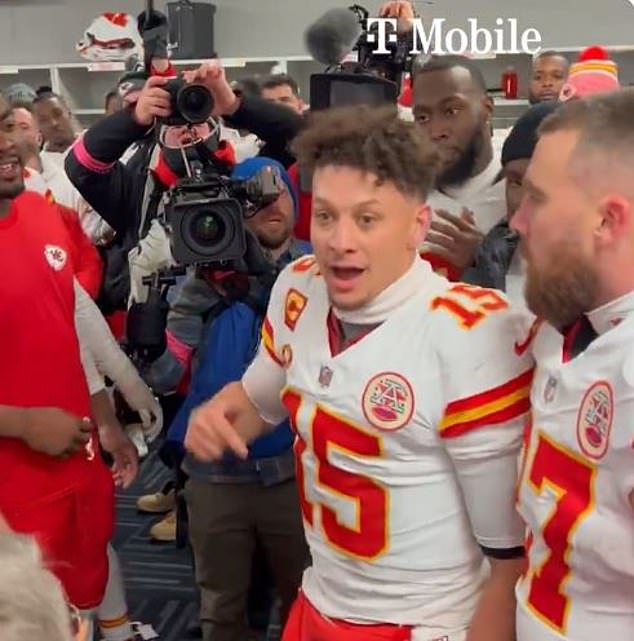 Mahomes has been vocal about his team staying the course despite its struggles this season