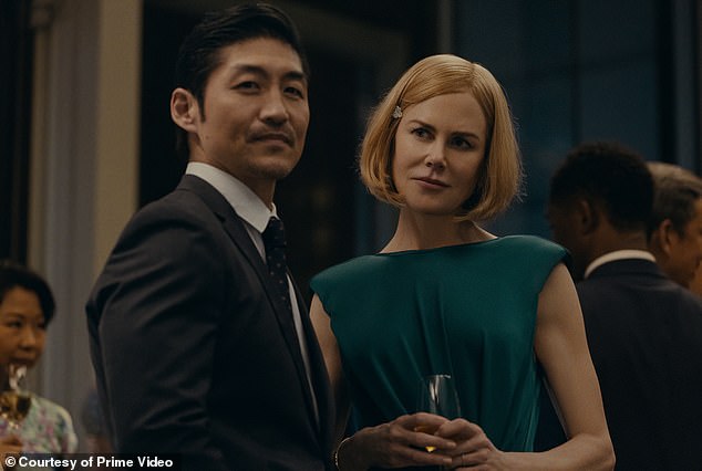 In Expats, Nicole plays Margaret, a wealthy American woman who leads a seemingly idyllic life in Hong Kong with her family - until an unthinkable tragedy occurs and her son goes missing.