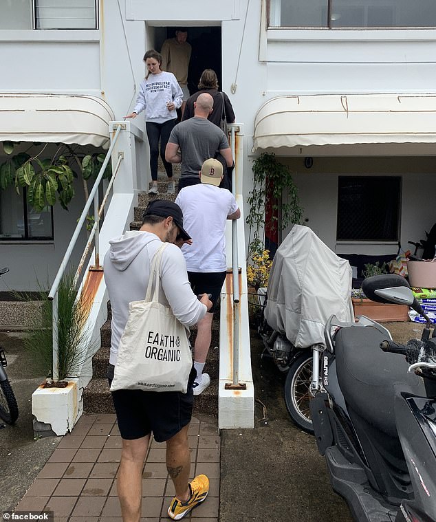 A housing shortage in Melbourne's popular suburbs has led to a dramatic increase in rental prices, with more people competing for limited accommodation (Photo: People queuing to view a rental property)