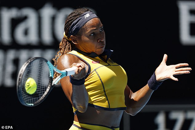 Coco Gauff fought for more than three hours in Melbourne to advance to the semi-finals