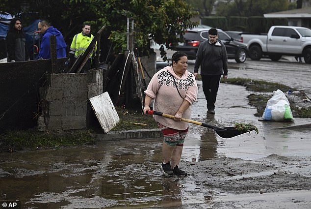 As much as 3 inches of rain fell in a three-hour period in nearby National City, while San Diego International Airport received 2 inches.