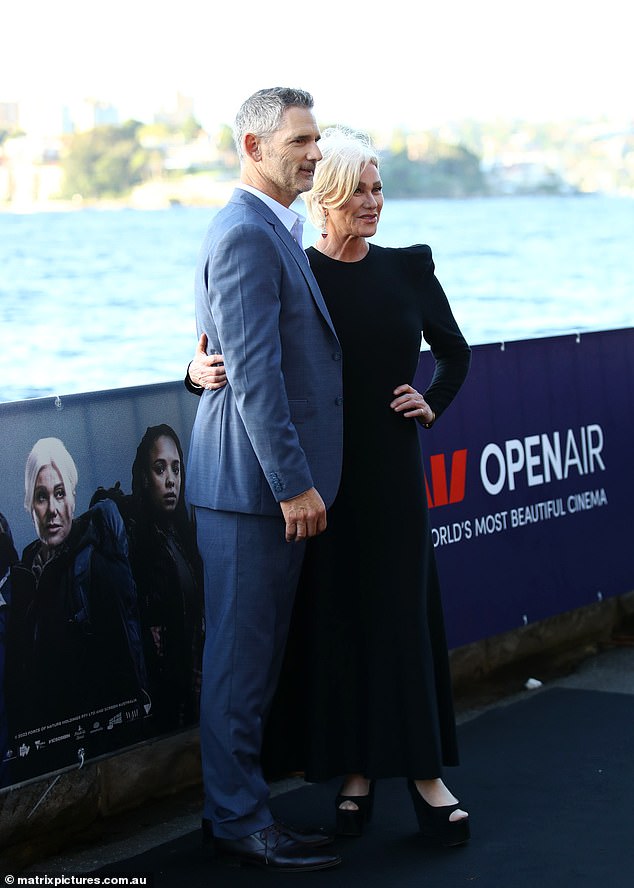 Deborra-Lee was joined by her hunky co-star Eric Bana, who proved to be the perfect accessory for the newly single starlet