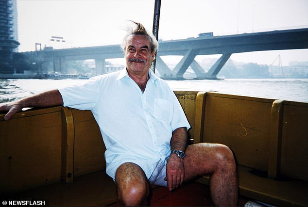 Josef Fritzl during a four-week vacation in Pataya, Thailand, from January 1, 1998 to February 3, 1998. Despite being without any of his family members, he bought children's clothes and lingerie