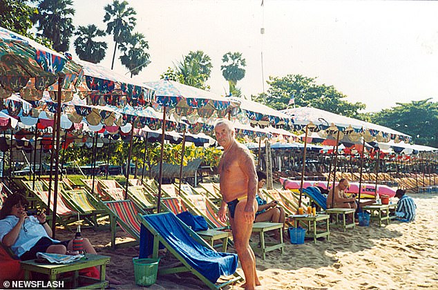 Josef Fritzl during a four-week vacation in Pataya, Thailand, from January 1, 1998 to February 3, 1998