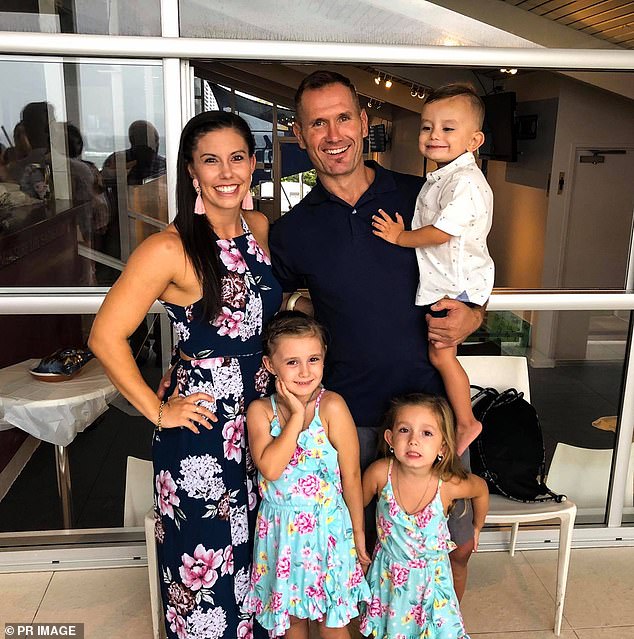 Rowan Baxter, 42, killed the young mother, 31, and her children Aaliyah, six, Laianah, four, and Trey, three, as they headed to school in Camp Hill, south Brisbane, on February 19, 2020 ( pictured together)