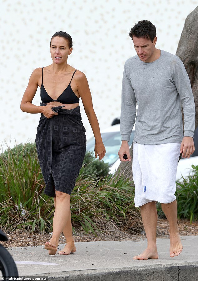 The pair seemed completely at ease, creating memories of a wonderful day of carefree conversations in the beautiful Sydney weather