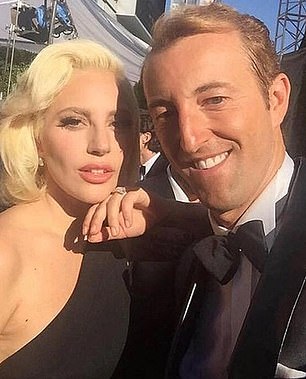 Prince Mario-Max posts photos of himself posing with celebrities on his Instagram page.  Pictured with Lady Gaga in 2018