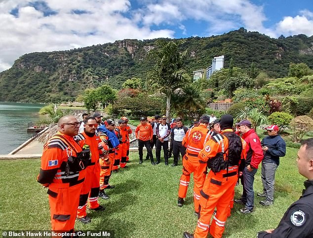 The FBI joined the search, along with local fire and rescue teams and a privately hired company that has already combed 95 percent of the lake but found no trace.