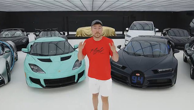 MrBeast uploaded the original $1 vs. $100,000,000 car video to one of his YouTube accounts in September 2023, listing 13 cars he managed to get his hands on