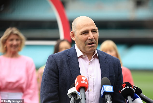 Details of the reconciliation action plan have emerged a day after CEO Nick Hockley (pictured) gave a trainwreck interview in which he defended Cricket Australia's decision not to call Australia Day on day two of the test against the West Indies