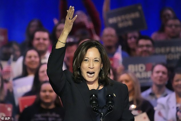 'Across our country, women are suffering,' said Vice President Kamala Harris'