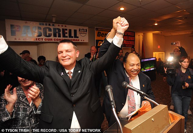 Sheriff Berdnik photographed his sheriff's election victory in 2010