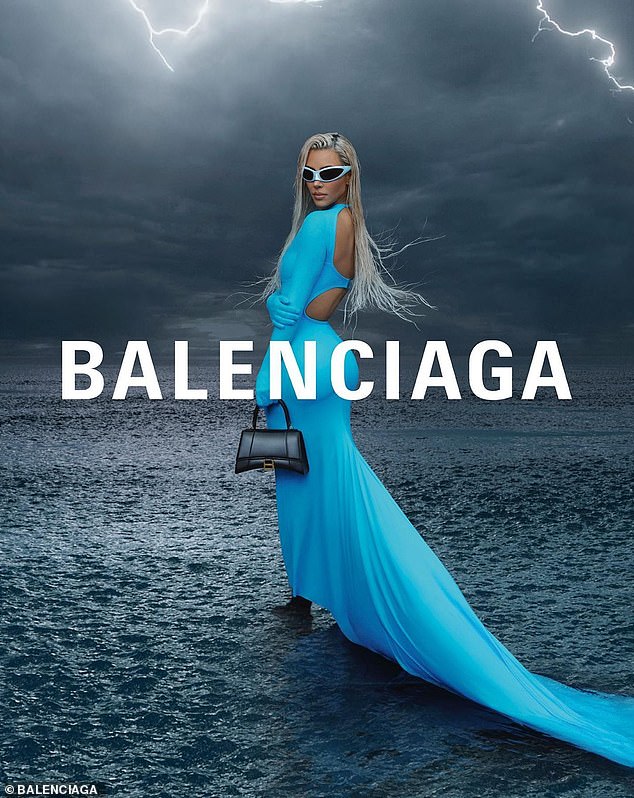 Kardashian previously starred in Balenciaga campaigns, walked in their show and accompanied Demna to the 2021 Met Gala