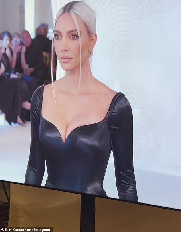 Kardashian is often seen in Balenciaga at major events and has featured in several of the brand's campaigns in the past, such as Paris Fashion Week