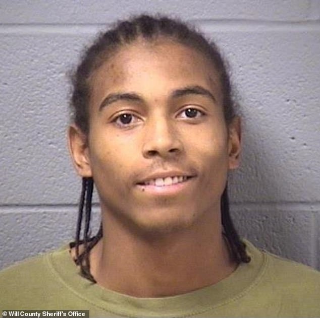 An earlier mugshot of Nance from 2019 after he was charged with theft and robbery