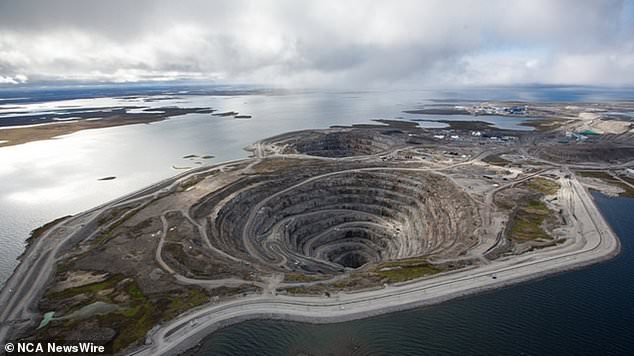 Rio Tinto confirmed that several people on board a flight to the Diavik mine (pictured) crashed, killing several people