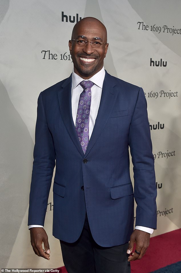 Van Jones attends the Los Angeles Red Carpet Premiere Event for Hulu's "The 1619 Project" at the Academy Museum of Motion Pictures on January 26, 2023 in Los Angeles, California