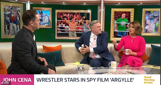 While the American star was on hand to discuss his colorful career, he was asked to reflect on his own less successful experience in the wrestling ring