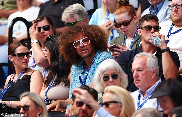 Redfoo seemed excited to inject his unique energy into Rod Laver Arena and left spectators awestruck by his unexpected presence