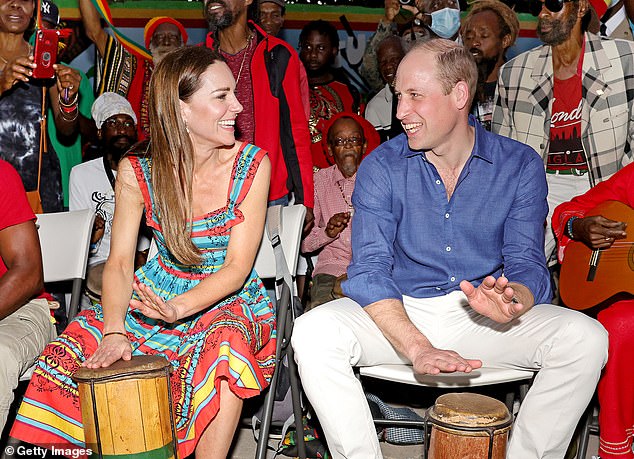 Mr Holness praised Prince William and Princess Kate, who he said were 