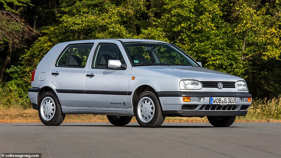 When the Mk3 Golf arrived in 1991, it looked very different and had a more aerodynamic shape.  By 1997, almost 5 million had been sold worldwide