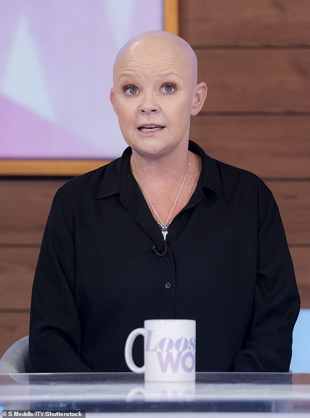 Last year, Gail shared a heartfelt message on Instagram in which she insisted 'nothing can break me' after losing her eyebrows and eyelashes again due to alopecia