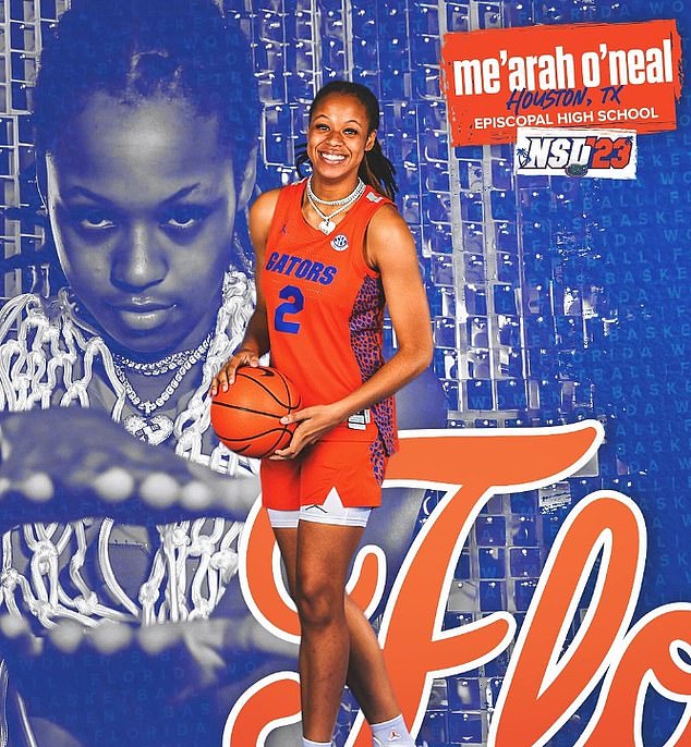 Shaq's daughter Me'Arah has already committed to play for the Florida Gators