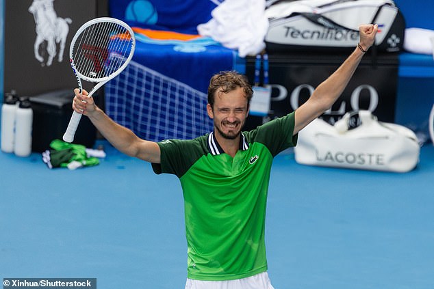 The German will have to beat opponent Daniil Medvedev to reach Sunday's showpiece