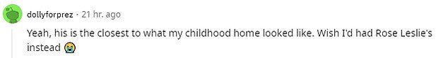 Social media users haven't stopped commenting on the castle Leslie lived in, comparing it to the homes of Eminem and the Hadid sisters.