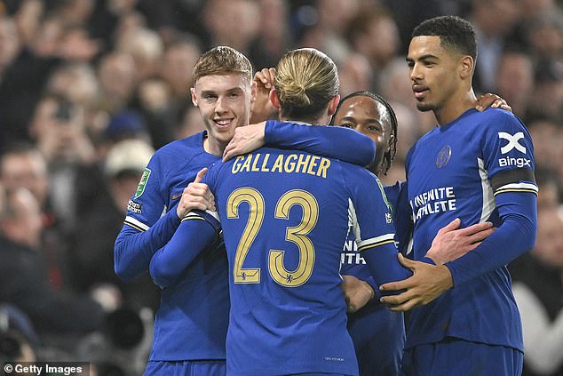 The Blues defeated Middlesbrough 6-1 in the second leg of their semi-final on Tuesday