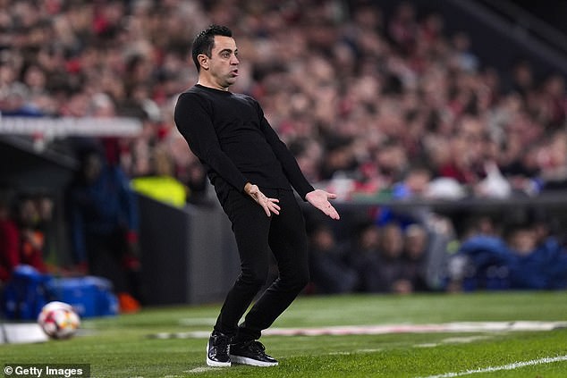 The defeat, which finished 4-2, has increased the pressure on beleaguered Barcelona boss Xavi