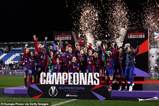 Barcelona Femeni was the highest-earning women's club in the world, with a 74% increase in turnover