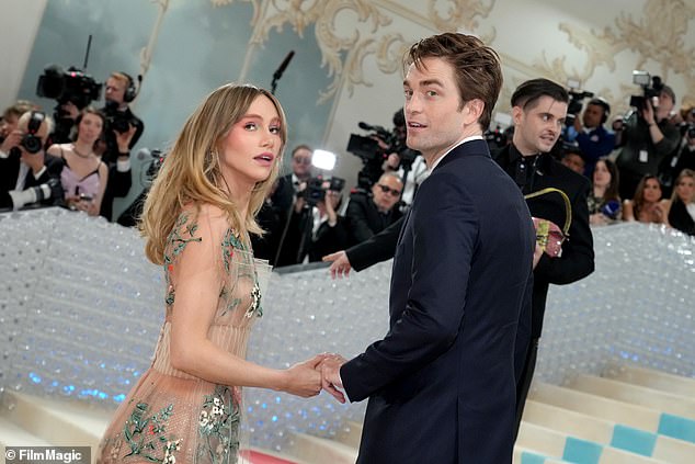 After five years of dating, a source confirmed to PEOPLE in December that Suki and Robert were engaged;  seen in May