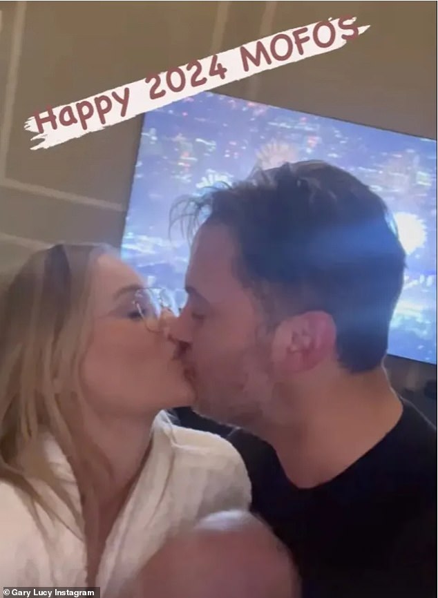 Laura and Gary confirmed their romance was back on as they shared a New Year's Eve kiss after months of speculation