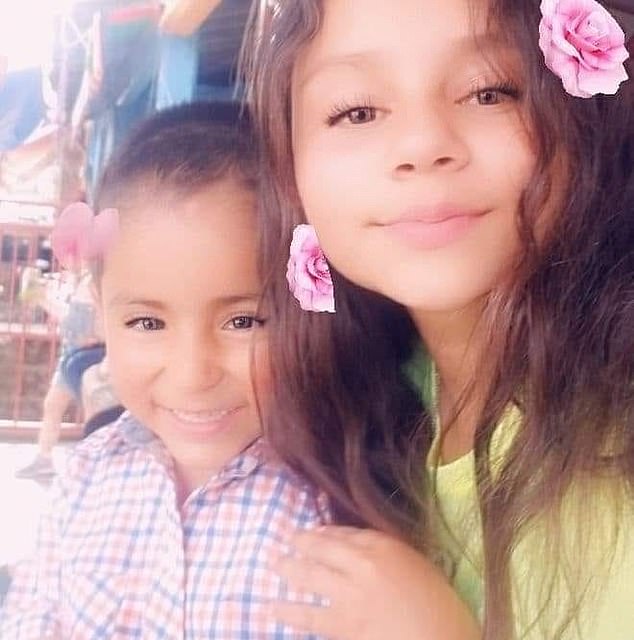 Yorlei Rubi, 10, and her brother Jonathan Agustín Briones de la Sancha, 8, died last Friday evening while trying to cross the U.S. on the Rio Grande