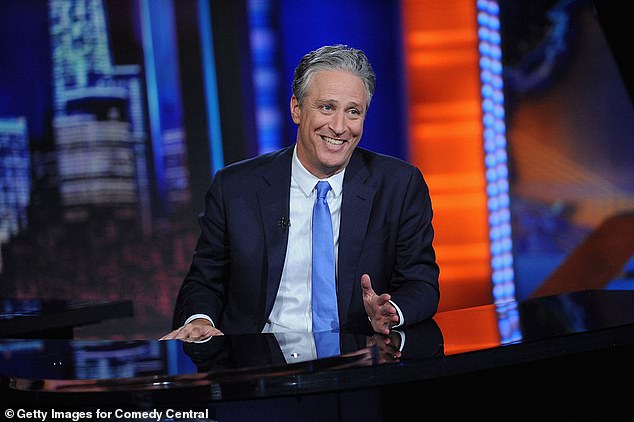 The comedian made the masses laugh for 16 years as host of The Daily Show with his George W. Bush impersonations and comedic exchanges with correspondents Stephen Colbert, John Oliver and Samantha Bee