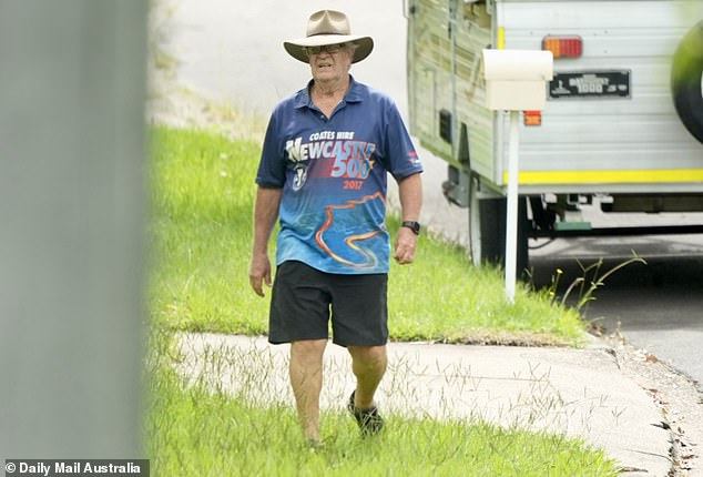 Mr Edwards, a motorsport enthusiast, told Daily Mail Australia that he and his wife Barbara's actions at the Brookside Shopping Center in Brisbane's north last October were 