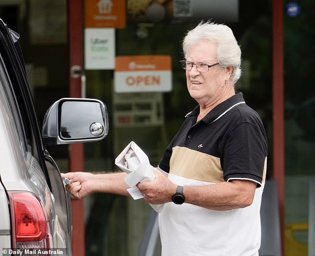 Mr Edwards (pictured) admitted keying the cars was the wrong decision before launching into a tirade about the poor behavior of motorists