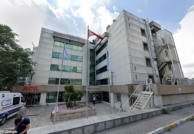 The hospital where Dr. Serkan Bayil is said to have performed the operation on Morgan Ribeiro earlier this month